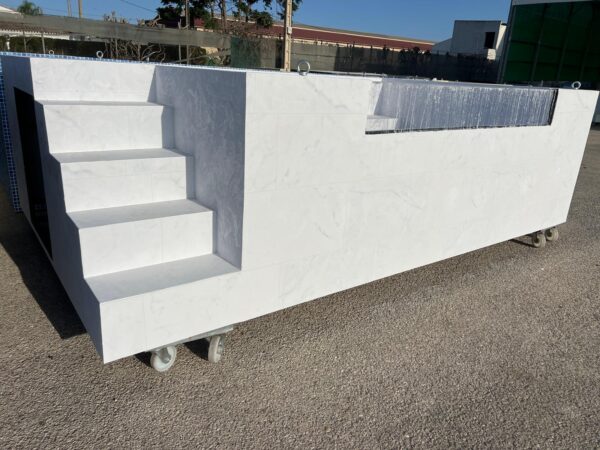 Piscina Elevada de patio MIAMI 3,90 x 2,40x1,12 m (31SL TA)