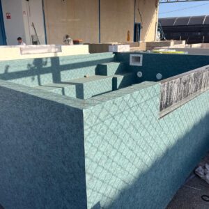 Piscina de patio MIAMI 3,90 x 2,40x1,12 (92SL/25 TA)