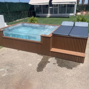 Poolspa de 3,90 x 2 m (16MIN/25 TA)