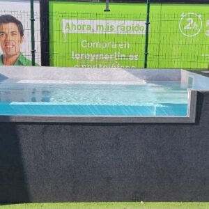 Piscina Elevada de patio MIAMI 3,90 x 2,40x1,12 m (LM)