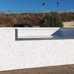 Piscina Elevada de patio MIAMI 3,90 x 2,40x1,12 m con Clorador Salino (43SL AR)