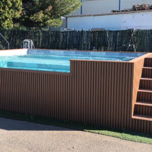 Piscina Elevada de patio 5 x 3 (52PPCOM TA)