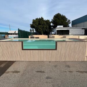 Piscina de patio MIAMI 5,90 x 2,20x1,12 m (853SL DH)