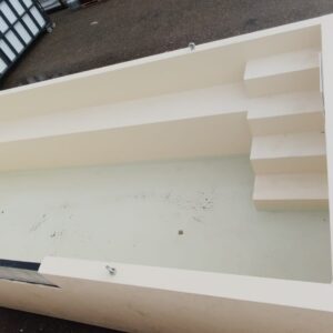 Piscina de patio MIAMI 5,90 x 2,20x1,12 m (859SL AR)