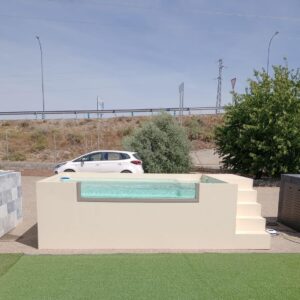 Piscina Elevada de patio MIAMI 3,90 x 2,40x1,12 m (91SL AR)