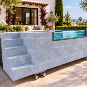 Piscina Elevada de patio MIAMI 3,90 x 2,20x1,12 m (1018SL AR)